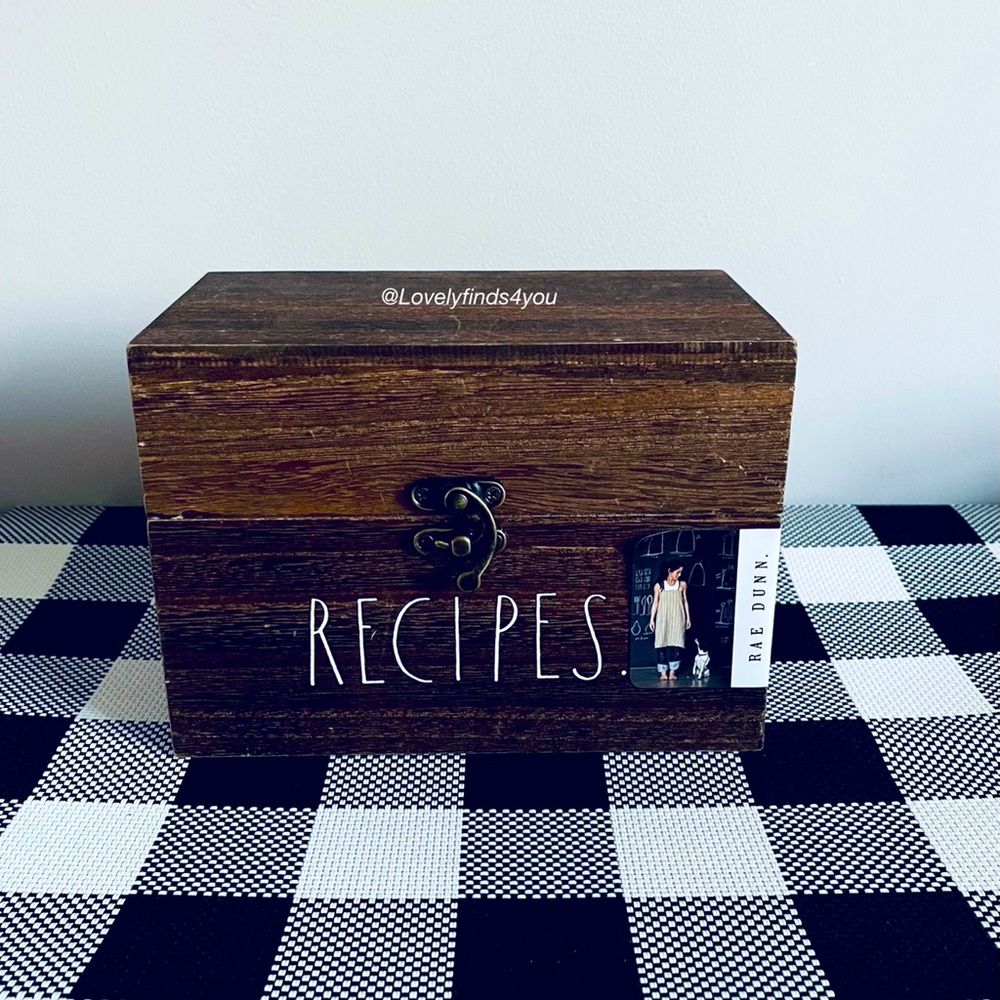 NEW Rae Dunn RECIPES Box